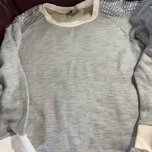 Nene Leaks 1X 🆕 Gray and Cream Thermal soft top
